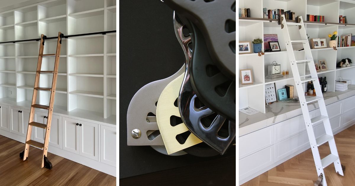 Untitled design Sliding Library Ladders