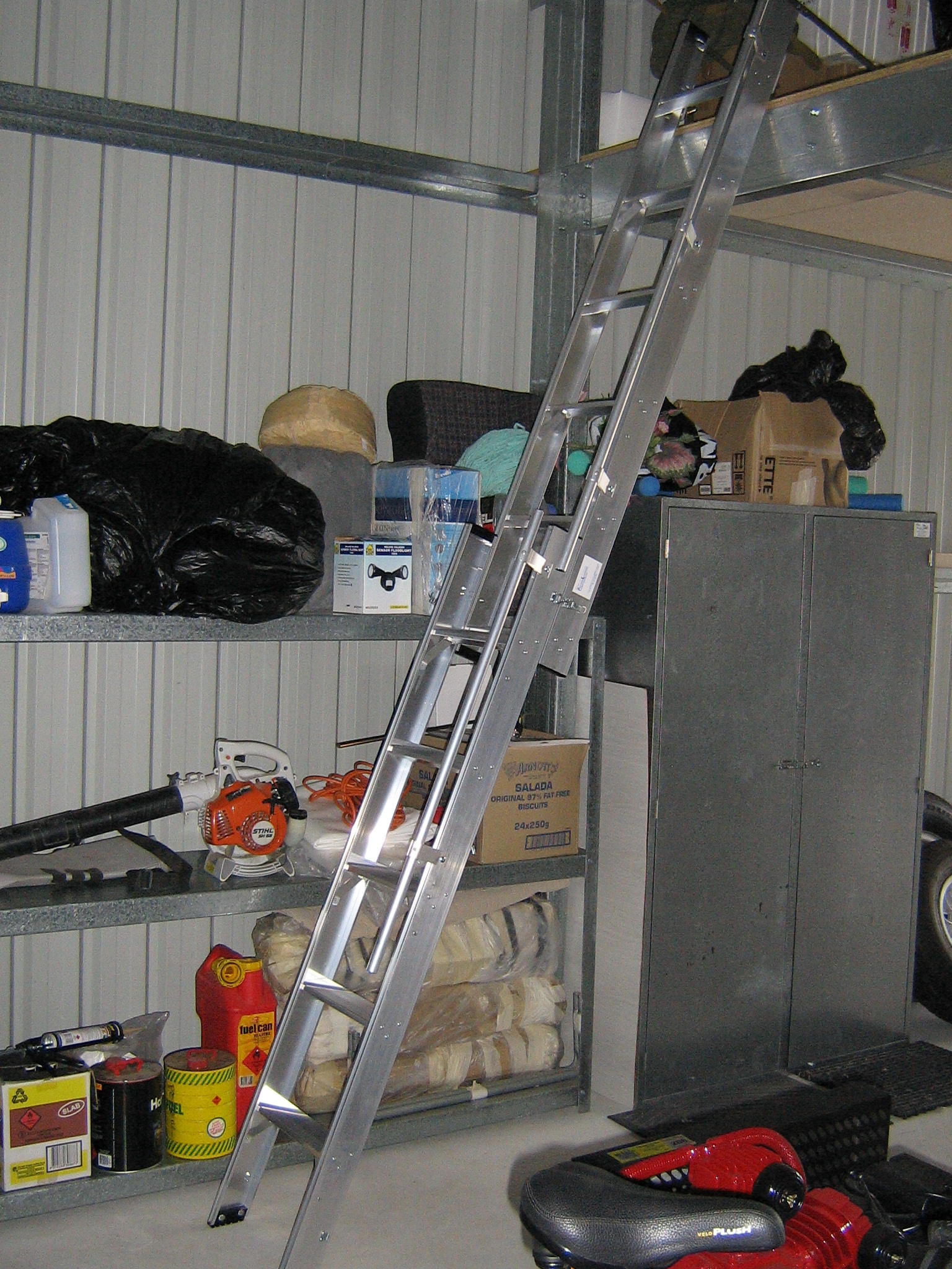 IMG_0451 Mezzanine Access Ladder installed Brisbane