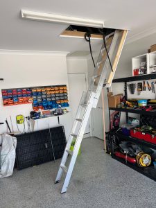 sliding attic ladder Beachmere